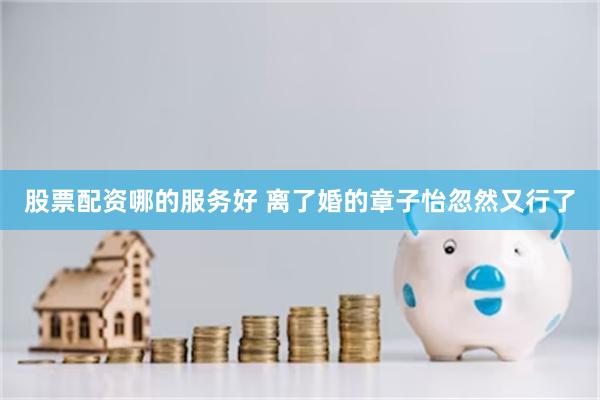 股票配资哪的服务好 离了婚的章子怡忽然又行了