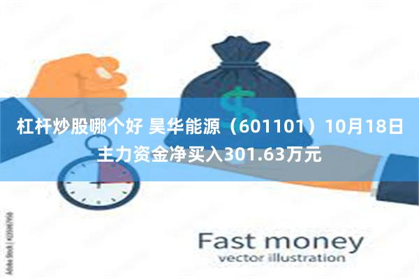 杠杆炒股哪个好 昊华能源（601101）10月18日主力资金净买入301.63万元
