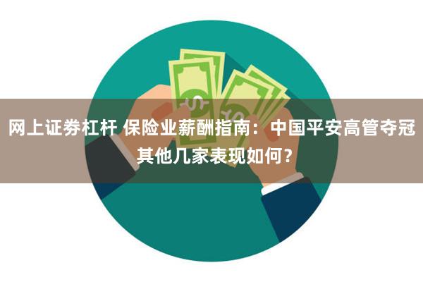 网上证劵杠杆 保险业薪酬指南：中国平安高管夺冠 其他几家表现如何？
