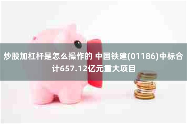 炒股加杠杆是怎么操作的 中国铁建(01186)中标合计657.12亿元重大项目