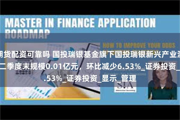 期货配资可靠吗 国投瑞银基金旗下国投瑞银新兴产业混合(LOF